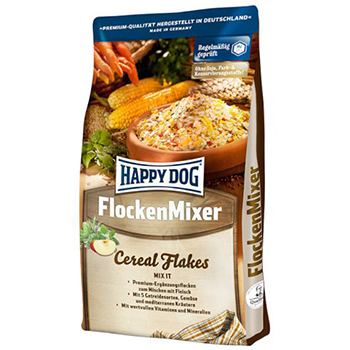 Сухой корм для взрослых собак всех пород Happy Dog Flocken Mixer Cereal Flakes, микс, хлопья  1 кг, 3 кг, 10 кг