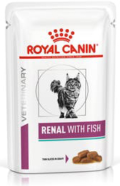 Royal Canin Renal with Tuna корм для кошек при почечной недостаточности кусочки в соусе с тунцом 85 г 1 шт.
