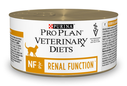 Влажный лечебный корм для кошек при патологии почек Purina Nestle Vet Diet NF консервы 195гр.