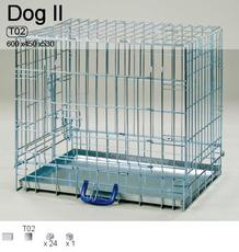 Клетка для собак Inter Zoo DOG II T02 разборная, 60x45x53