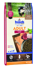 Сухой гипоаллергенный корм для взрослых собак Bosch Adult Lamb and Rice с ягненком и рисом