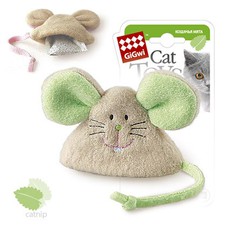 Игрушка для кошек Gigwi мышка с мятой