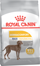 Сухой корм для взрослых собак крупных пород с чувствительной кожей Royal Canin Maxi Dermacomfort (Макси дермакомфорт)