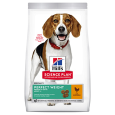 Сухой корм для взрослых собак мелких пород  склонных к полноте Hills Science Plan Canine Adult Perfect Weight Medium