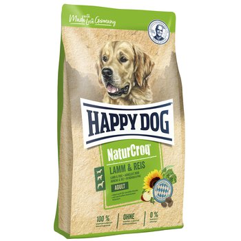 Сухой корм для взрослых собак с чувствительным пищеварением Happy Dog Natur Croq Lamb and Rice, с ягненком и рисом 4 кг, 15 кг