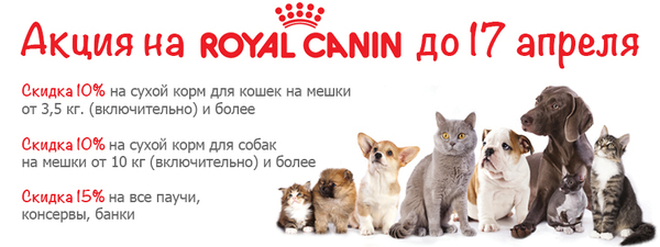Royal canin 17april