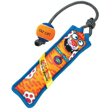 Игрушка для собак Hartz Toss Pull Dog Toy перетяжка с мячом, большая, мягкая