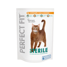 Сухой корм для кастрированных котов и стерилизованных кошек Perfect Fit Sterile