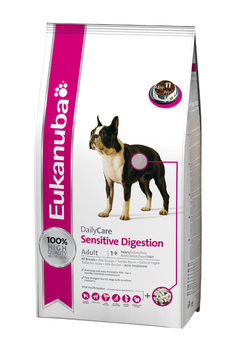 Сухой корм для взрослых собак смчувствительным желудком Eukanuba Dog Daily Care Sensitive Digestion 2,5 кг, 12,5 кг