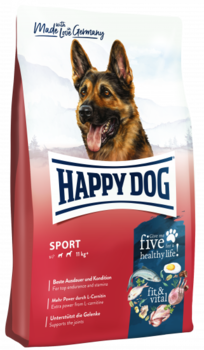 Сухой корм для взрослых активных собак Happy Dog Supreme Fit and Well Sport Adult  15 кг