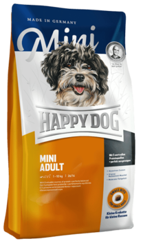 Сухой корм для взрослых собак мелких пород Happy Dog Supreme Fit and Well Mini Adult 300 гр, 1 кг, 4 кг
