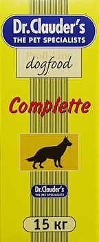 Сухой корм для взрослых собак Dr. Clauder`s  Complit 15 кг