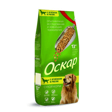 Сухой корм для взрослых собак активных пород Оскар