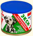 Консервы для взрослых собак Экси 2 полноценный рацион с овощами 525 г