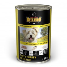 Консервы для взрослых собак Belcando с индейкой и рисом 400 г 12 шт