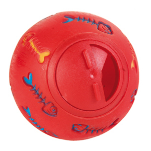 Игрушка для кошки Trixie мяч для лакомства, 7,5 см