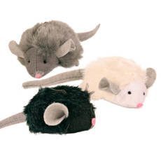 Игрушка для кошек Trixie мягкие мышки с микрочипом, 6,5 см