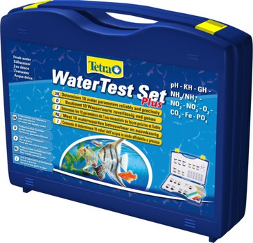 Комплект тестов для быстрого и надежного определения показателей качества воды Tetra Test Water Test Set Plus