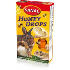 Дропсы для грызунов Sanal Honey Drops Медовые дропсы 14шт/уп, 45 гр