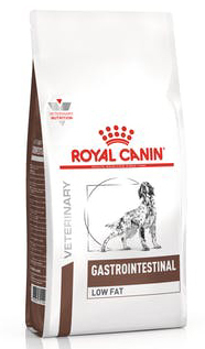 Сухой корм диетический для собак GASTROINTESTINAL LOW FAT (Гастроинтестестинал Лоу Фэт) способствующий регуляции метаболизма липидов при гиперлипидемии 1,5 кг, 12 кг