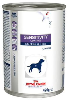 Влажный корм Royal Canin Sensitivity Control для собак при пищевой аллергии или непереносимости 420гр 420 гр и 1 шт.
