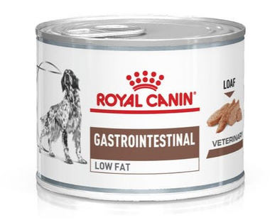 Влажный корм Royal Canin Gastro Intestinal Low Fat для собак с ограниченным содержанием жиров, при нарушениях пищеварения  410 г