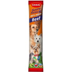 Лакомство для собак Sanal Soft Sticks мягкие палочки с говядиной 12 г
