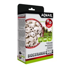 Наполнитель для аквариумных фильтров BIOCERAMAX 600 (1 л) (керамика, кольца, 600 м²/л)