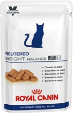 Влажный корм Royal Canin Neutered Weight Balance для кастрированных котов и стерилизованных котов и кошек, склонных к избыточному весу 85г 1 шт.