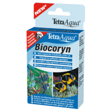 Препарат, способствующий разложению биологических загрязнений в аквариумной воде Tetra Biocoryn 12 капсул на 600 л