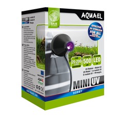 Стерилизатор MINI UV LED 0.5W AQUAEL для аквариума 20 - 200 л, для внутренних фильтров (0.5 Вт)