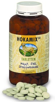 Витамины для взрослых собак Hokamix Tabletten натуральный витаминно-минеральный комплекс из 30 трав 80 таблеток