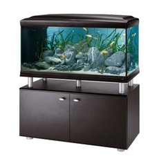 Стеклянный аквариум для рыб Cayman 110 Nero, 230 л