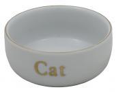 Миска для кошек Trixie, керамическая, золотая 12см, 0,3 л