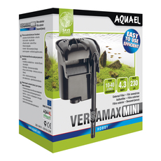 Внешний фильтр VERSAMAX mini AQUAEL для аквариума 10 - 40 л, 230 л/ч, 4.3 Вт, навесной