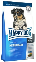 Сухой корм для щенков средних пород Happy Dog Supreme Baby Medium 28/16 1 кг, 4 кг, 10 кг