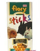 Лакомые палочки для морских свинок и кроликов Fiory Sticks  с медом, 100 г