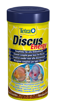 Сбалансированный корм Tetra Discus Energy в виде гранул, для повышения жизненной силы и активности для укрепления иммунной системы, 250 мл