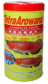 Полноценный корм для арован и других хищных рыб Tetra Arowana Mini 1000 мл