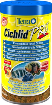 Корм для всех видов цихлид Tetra Cichlid Pro Crisps в чипсах, 500 мл