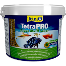 Специальный корм для травоядный рыб TetraPro Algae Multi-Crisps (чипсы) 10л