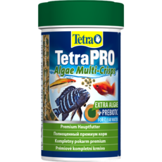 Специальный корм для травоядный рыб TetraPro Algae Multi-Crisps (чипсы) 100 мл