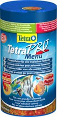 Корм- меню для рыб Tetra Pro Menu 4 вида разных чипсов, 250 мл