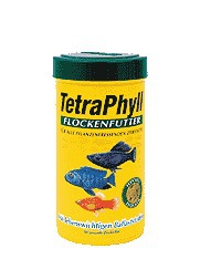 Корм в виде хлопьев для всех видов живородящих и растительноядных аквариумных рыб Tetraphyll 1000 мл