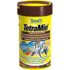 Основной корм для всех видов аквариумных рыб TetraMin (хлопья)   100мл 
