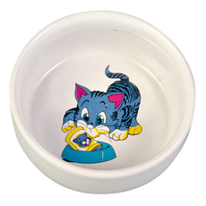 Керамическая миска для кошек 11 см