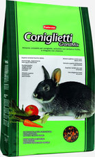 Комплексный, высококачественный основной корм для кроликов Padovan Grandmix Coniglietti 3 кг