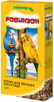 Корм для мелких и средних попугаев Вака 500 г