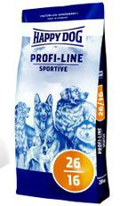 Сухой корм для взрослых спортивных пород Happy Dog Profi Linie Sportive 26/16