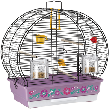 Клетка для птиц Ferplast Luna 2 Decor черная